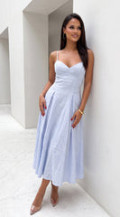 Bluebell Midi Dress - Blue