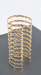 Cece Metal Cuff Bracelet - Gold