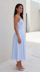 Bluebell Midi Dress - Blue