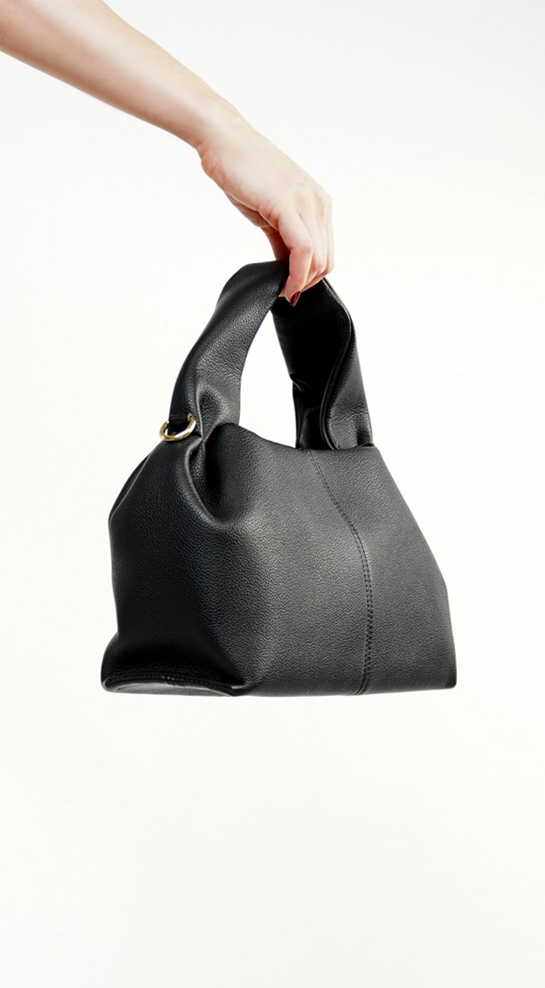 Amalia PU Mini Handbag - Black
