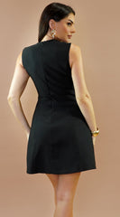 Ardor Mini Dress - Black