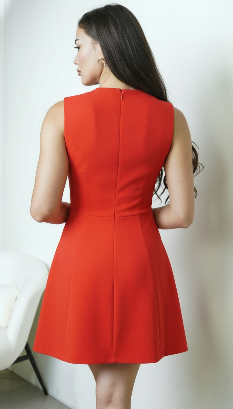 Ardor Mini Dress - Red