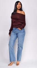 Alba Mid Rise Straight Leg Denim Jeans - Blue